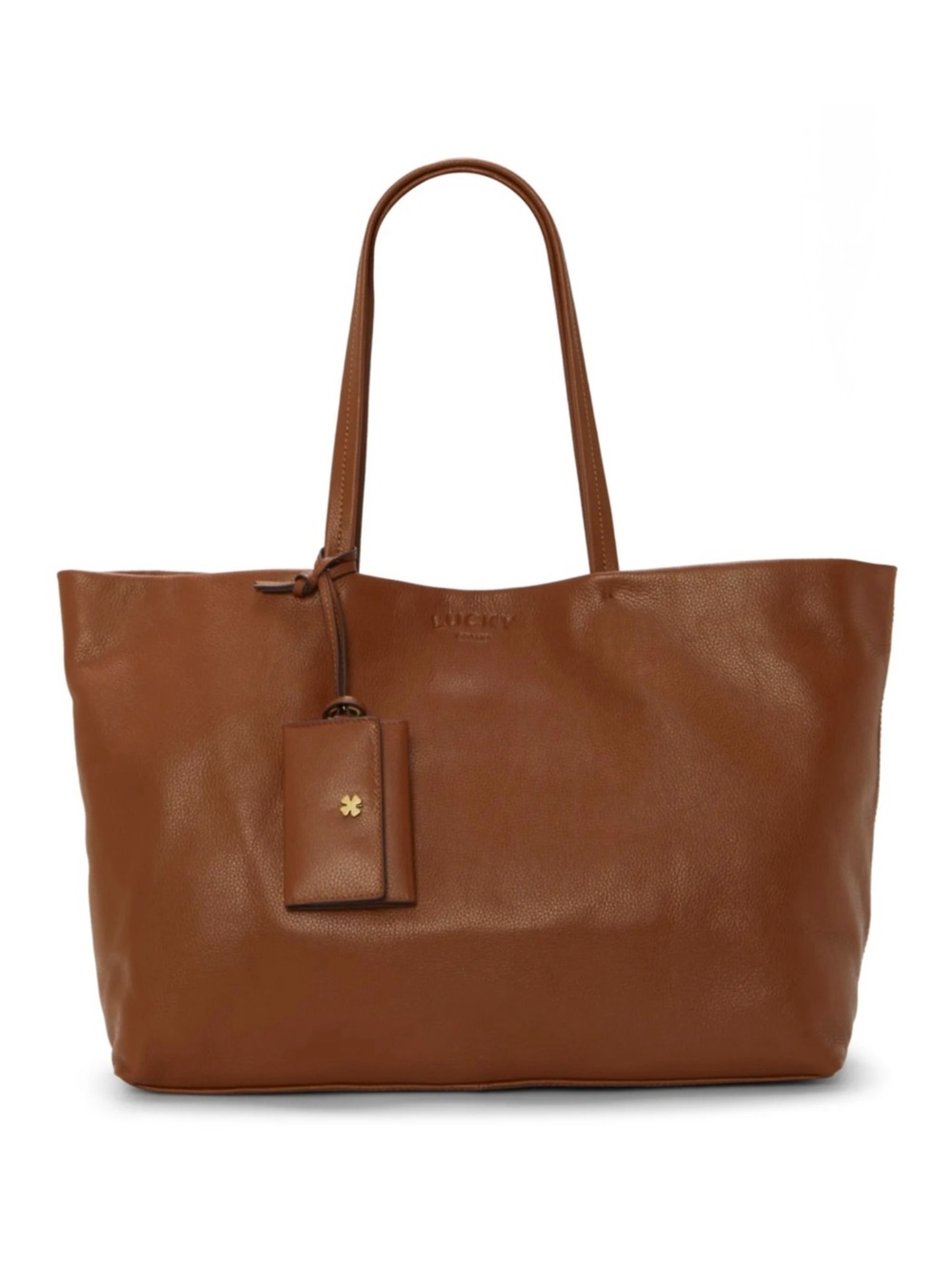 Lucky Brand Cognac Leather Tote